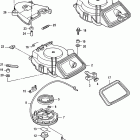 15 SEAPRO (4-STROKE) 0R051685 THRU 0R123564 ПУСКОВОЙ МЕХАНИЗМ