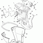 15 SEAPRO (4-STROKE) 0R051685 THRU 0R123564 Корпус вертикального вала
