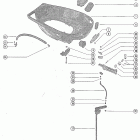 1500 3502806 THRU 4865677 Bottom cowl and shift linkage