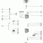 1500 3502806 THRU 4865677 Carburetor linkage and choke solenoid