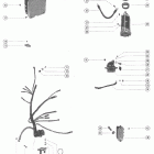 1500XS 4868648 THRU 5327662 Starter motor, starter solenoid, rectifier and wiring ha...