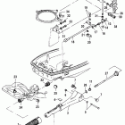 18 (2 CYL.) (International) 0N055285 & Up Throttle linkage / steering handle