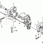 18 (2 CYL.)(International) 0N001590 THRU 0N055284 КРОНШТЕЙН КРЕПЛЕНИЯ К ТРАНЦУ