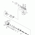 18 7207858 THRU 7209532 Gear housing (prop shaft) (screw inserted from top)