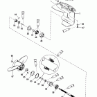 20 JET 0G044027 THRU 0G760299 Корпус редуктора, гребной вал (2.25:1 gear ratio)