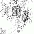 200 (DFI) 0G760300 THRU 0G960499 Cylinder block and end cap