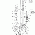 200 (DFI) 0T178500 THRU 0T598999 Gear housing(driveshaft)(standard rotation)