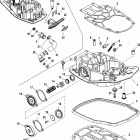 200 (DFI) 3.0L 0T801000 THRU 1B417701 Выпускная плита