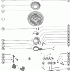 200 3537531 THRU 4709592 Flywheel, ignition coil, stator and switch box(group no....