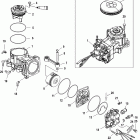 225 (3.0L-DFI)(DTS) 1B417702 THRU 1B504988 Air compressor components