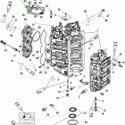 225 (3.0L-DFI)(DTS) 1B417702 THRU 1B504988 Cylinder block and end cap