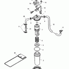 225 EFI (4-STROKE) 0T653945 & Up Топливный фильтр
