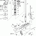 225 PRO XS (3.0L DFI) 1B426561 & Up Gear housing(driveshaft - torquemaster)