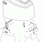 225 PRO XS (3.0L DFI) 1B426561 & Up Верхняя часть колпака
