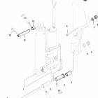 25 (4-STROKE) 0G760300 THRU 0T408999 Крепление механизма гидроподъема Power Trim