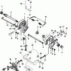 25 EFI (3 CYL.)(4-STROKE) 0R106999 & Up Clamp brackets, manual