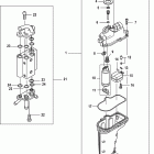 25 EFI (3 CYL.)(4-STROKE) 0R106999 & Up Fuel rail and vapor separator components