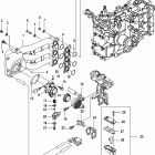 25 Jet EFI (3 CYL.)(4-STROKE) 0R165086 & Up ВПУСКНОЙ КОЛЛЕКТОР