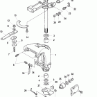 25 SEAPRO (4-STROKE) 0R051710 & Up ПОВОРОТНЫЙ КРОНШТЕЙН