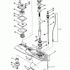 250/275 0C101891 AND UP Gear housing (drive shaft) (counter rotation)