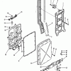 250/275 0C101891 AND UP Sound attenuator and cowl bracket