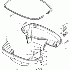 250XB (3.0L EFI) 0G980600 THRU 0T800999 Нижняя часть колпака
