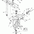 250XB (3.0L EFI) 0G980600 THRU 0T800999 Поворотный кронштейн и рычаг рулевого управления
