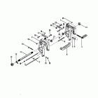 25XD 7209533 THRU 0A730006 Кронштейн крепления двигателя в сборе