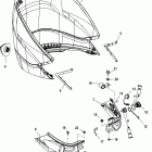 275 VERADO (4-STROKE)(6 CYL.) 0T980000 THRU 1B226999 Задний обтекатель