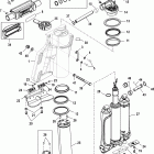 275 VERADO (4-STROKE)(6 CYL.) 1B517434 & Up Power trim / steering cylinder