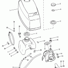 3.5 6202173 AND UP Top cowl, fuel tank and carburetor