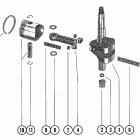 3.6 9252831 AND UP Crankshaft, piston and connecting rod assembly