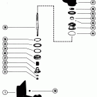 3.6 9252831 AND UP Gear housing assembly (propeller shaft)