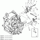 30 (2 CYL.) 0G055314 THRU 0G760299 Throttle linkage (s / n -usa-0g5899999 / bel-9973099 & b...