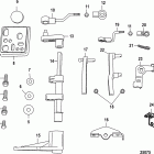 30 EFI (3 CYL.)(4-STROKE) 0R106999 & Up Conversion kit-manual start, 889246a34