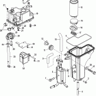 30 EFI (3 CYL.)(4-STROKE) 0T409000 THRU 1B226999 Vapor separator(usa-1b036614 / bel-0p340242 and above)