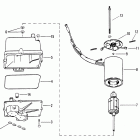 35 (2 CYL.) 6445653 THRU 0B110788 Hydraulic pump assembly (plastic reservoir)