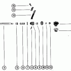 39 (1 CYL.) 1655013 THRU 2498135 Shift control linkage (40)