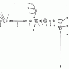 4 (1 CYL. PRODUCT OF USA) 5595532 AND UP Привод управления механизмом переключения передач
