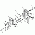 4 (1 CYL. PRODUCT OF USA) 7143688 AND UP Кронштейн крепления двигателя в сборе