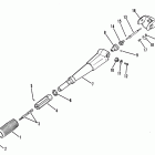 4 (1 CYL. PRODUCT OF USA) 7143688 AND UP Ручка рулевого управления в сборе