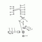 4 (1 CYL. PRODUCT OF USA) 7143688 AND UP Рычаг дросселя и приводная штанга