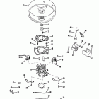 4.5 (1 CYL.) 7147238 AND UP Flywheel and ignition components