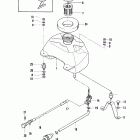 4/5 (1 CYL. PRODUCT OF JAPAN) 0A809601 THRU 0A855096 Fuel tank 4 h.p.