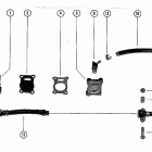 40 (1 CYL.) 2498136 THRU 3296136 Fuel pump assembly (39)