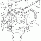 40 (2 CYL.) 0G760300 THRU 0T979999 ПОВОРОТНЫЙ КРОНШТЕЙН
