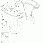 40 (4-STROKE) 0G760300 THRU 0T408999 Нижняя часть колпака