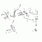 40 (4-STROKE) 0G760300 THRU 0T408999 Linkage(manual bigfoot-0g960499 and below)
