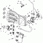 40 EFI (3 CYL.)(4-STROKE) 1C000001 THRU 1C049738 ВПУСКНОЙ КОЛЛЕКТОР