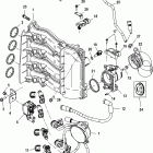 40 EFI (4 CYL)(4-STROKE)(JET) 1C051324 & Up ВПУСКНОЙ КОЛЛЕКТОР